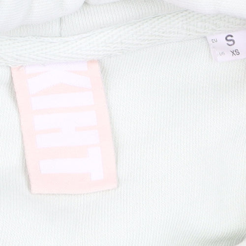 Kith Women’s Beige Pullover Hoodie Size XS Organic Cotton Blend