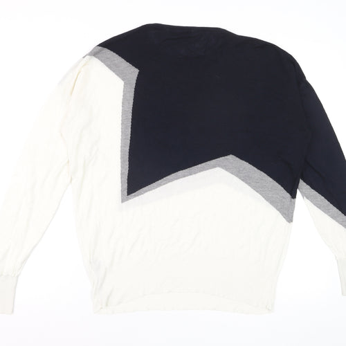 Zara Women Multicoloured Knit Pullover Jumper Size S