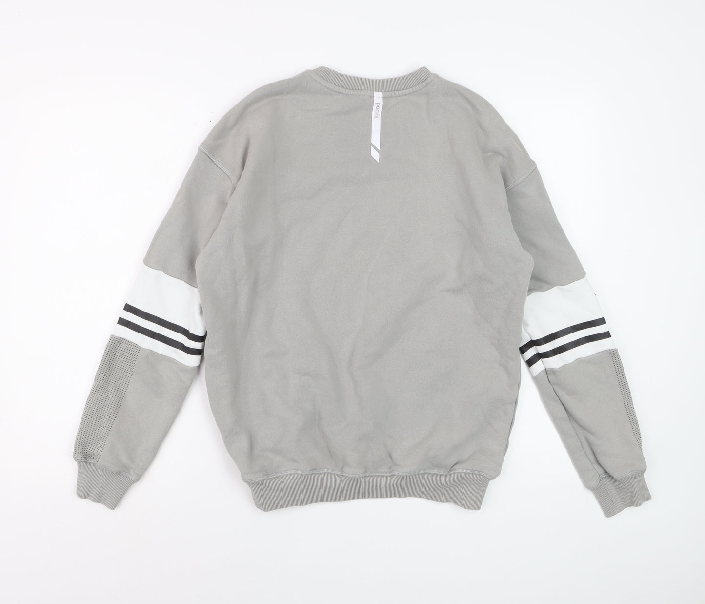 Lilybod Women Grey Crew Neck Pullover Sweatshirt XS Cotton