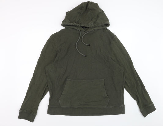 Ted Baker Men's Green XL Pullover Hoodie Cotton Lightweight