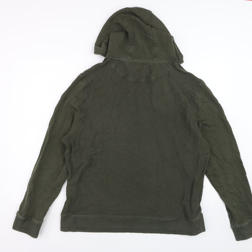Ted Baker Men's Green XL Pullover Hoodie Cotton Lightweight