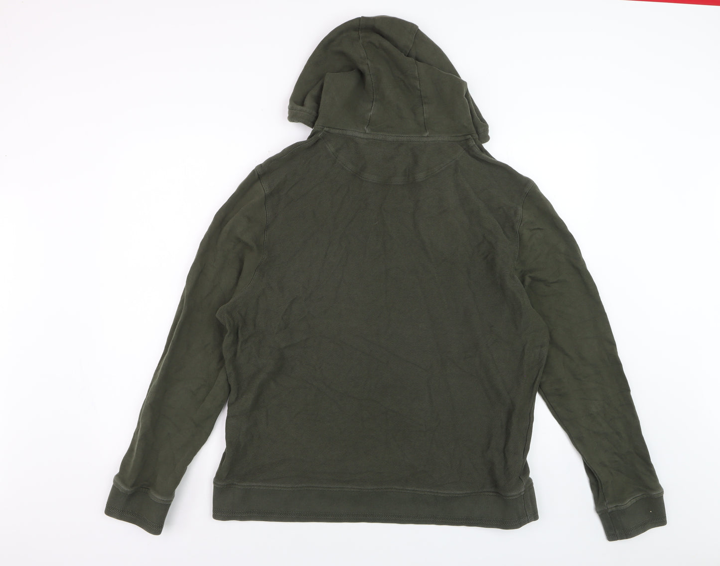 Ted Baker Men's Green XL Pullover Hoodie Cotton Lightweight