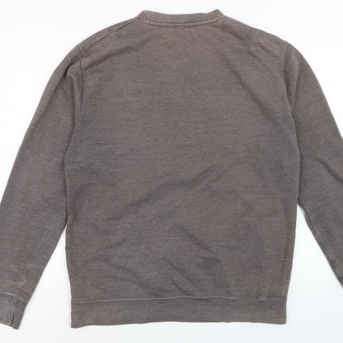 Star Wars Men's Brown Chewbacca Crew Neck Sweatshirt Size L