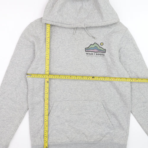 Banana Industries Mens Grey XS Pullover Hoodie Outdoor Graphic