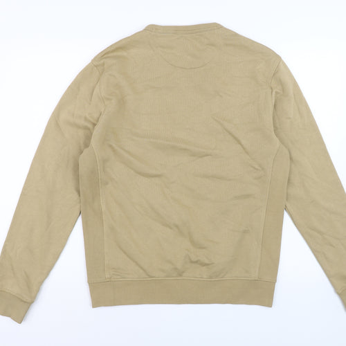 Original Penguin by Munsingwear Men's Beige Crew Neck Sweatshirt Size S