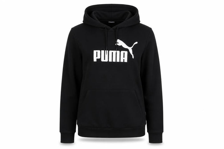 Puma Womens Black Hoodie UK 12 Pullover Hooded Sweatshirt