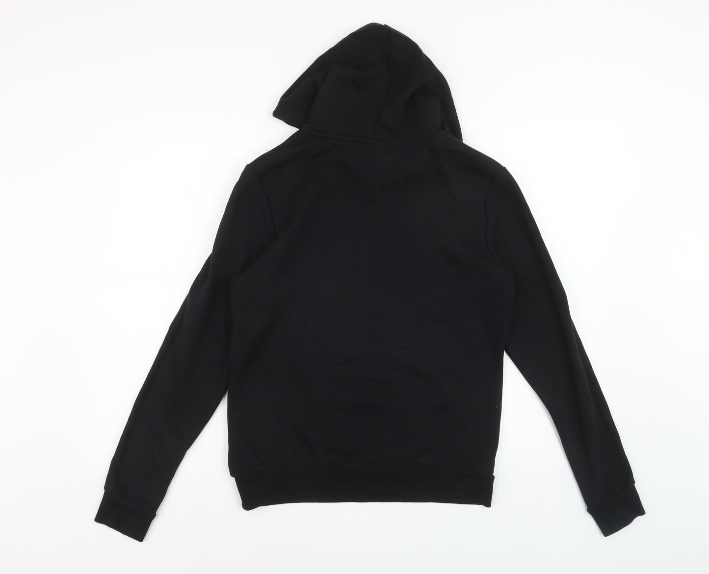 Puma Womens Black Hoodie UK 12 Pullover Hooded Sweatshirt