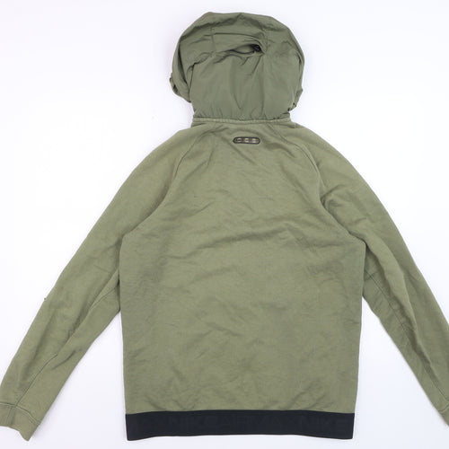Nike Air Max Men's Green Hooded Full Zip Jacket Size M