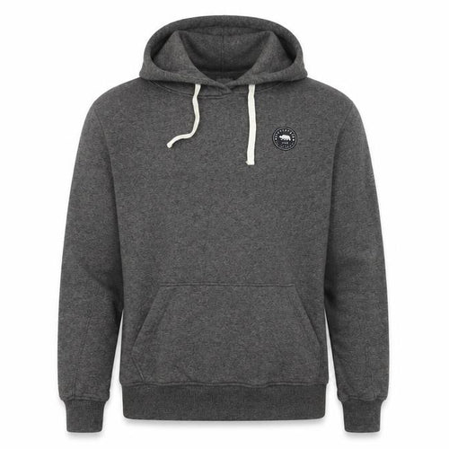 SoulCal & Co Mens Grey Pullover Hoodie L Cotton Blend Casual Sweatshirt