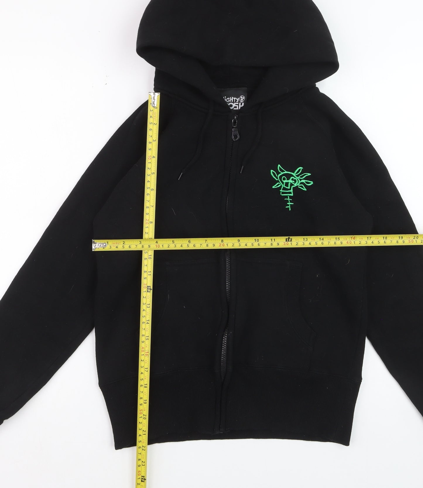 The Mighty Boosh Women's Black Full Zip Hoodie Size M