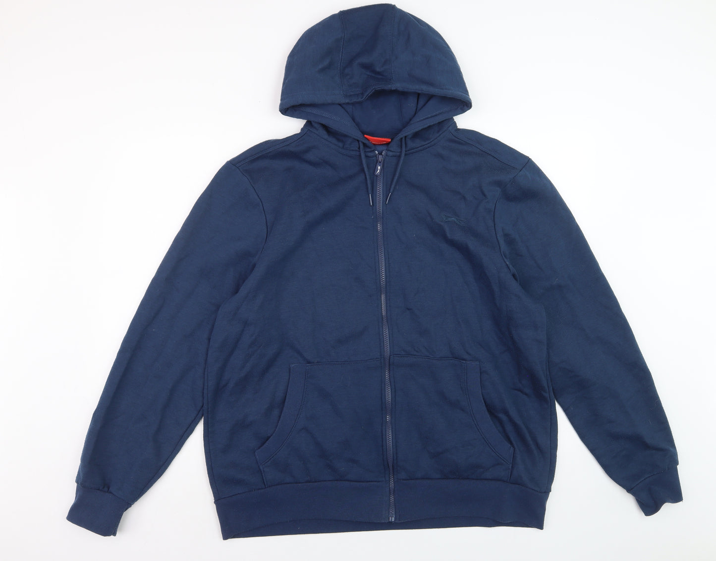 Slazenger Men's Blue Full Zip Hoodie Size L Regular Fit