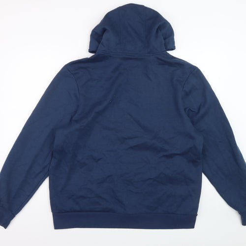 Slazenger Men's Blue Full Zip Hoodie Size L Regular Fit