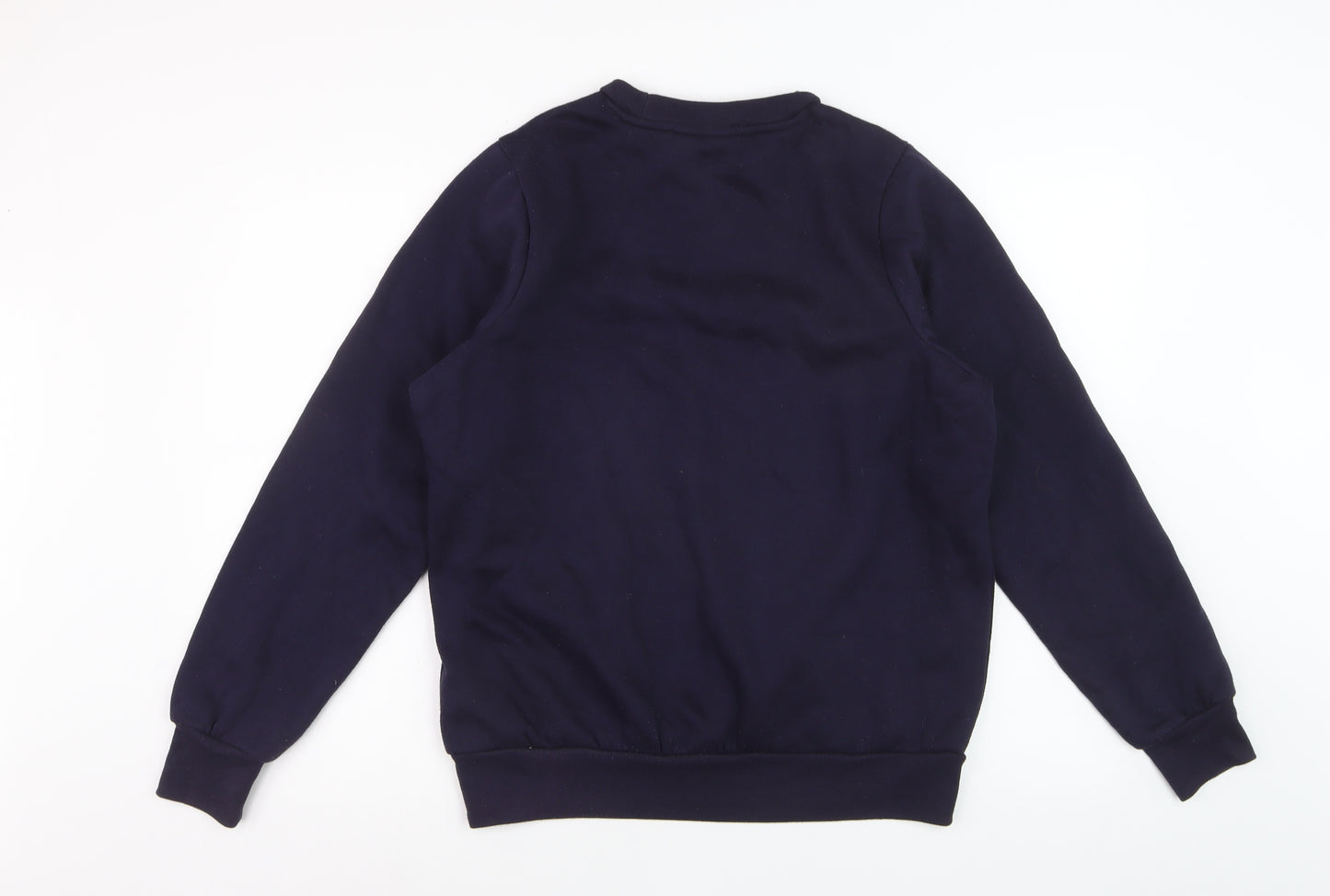 Slazenger Womens Navy XS Pullover Sweatshirt Polyester Cotton Logo