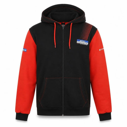 Creventic 992 Endurance Cup Men's Black Red Full Zip Hoodie M