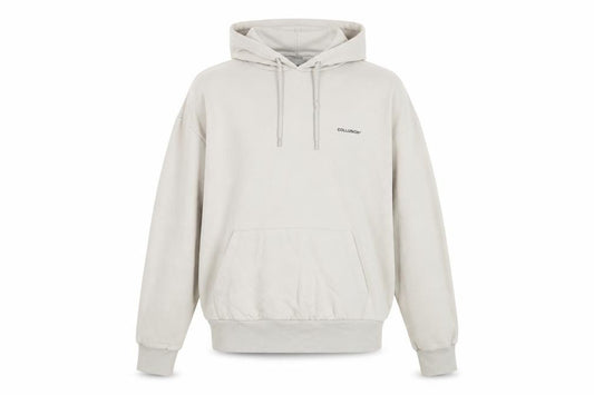 Collusion Men's Beige Pullover Hoodie Medium Regular Fit
