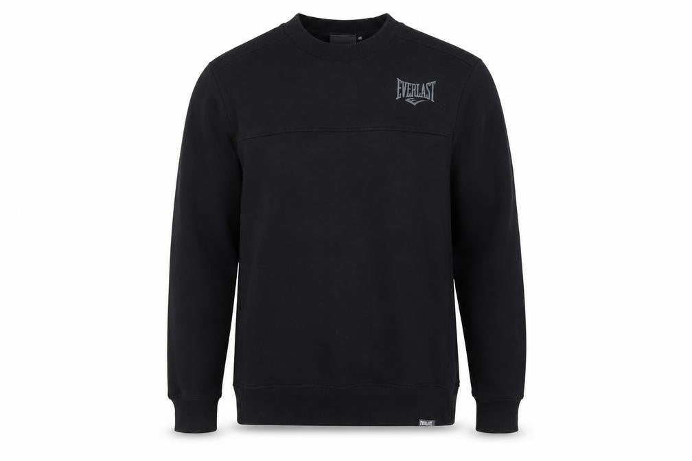 Everlast Men’s Black XS Pullover Sweatshirt Crew Neck Logo