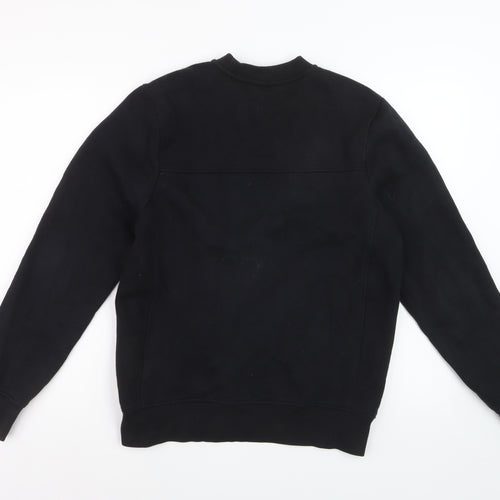 Everlast Men’s Black XS Pullover Sweatshirt Crew Neck Logo