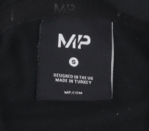 MP Womens Black Pullover Hoodie Small Cotton Blend