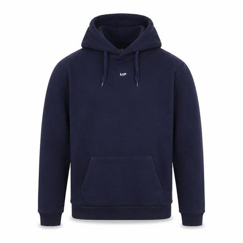 MP Mens Blue Pullover Hoodie Size S Regular Fit Long Sleeve