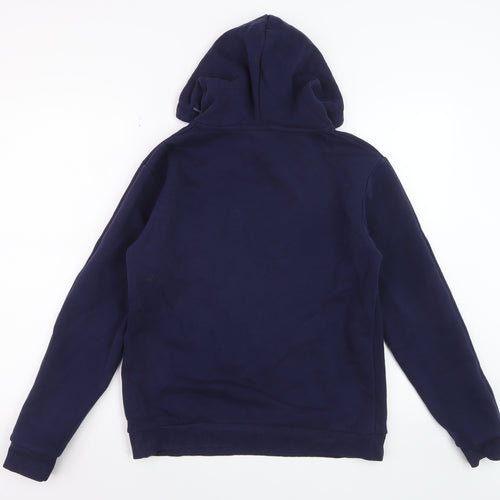MP Mens Blue Pullover Hoodie Size S Regular Fit Long Sleeve