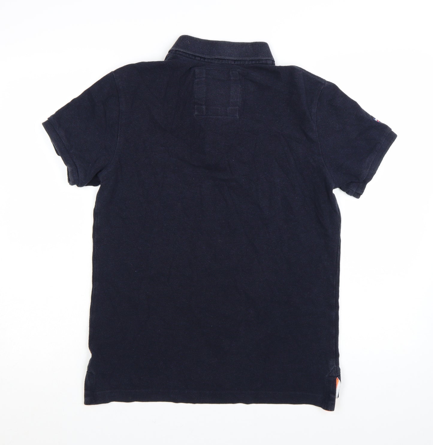 Superdry Men's Black Classic Pique Polo Shirt Size M