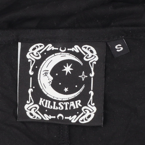 Killstar Women's Black Solitary Witch Slip Dress Size S Gothic Cami