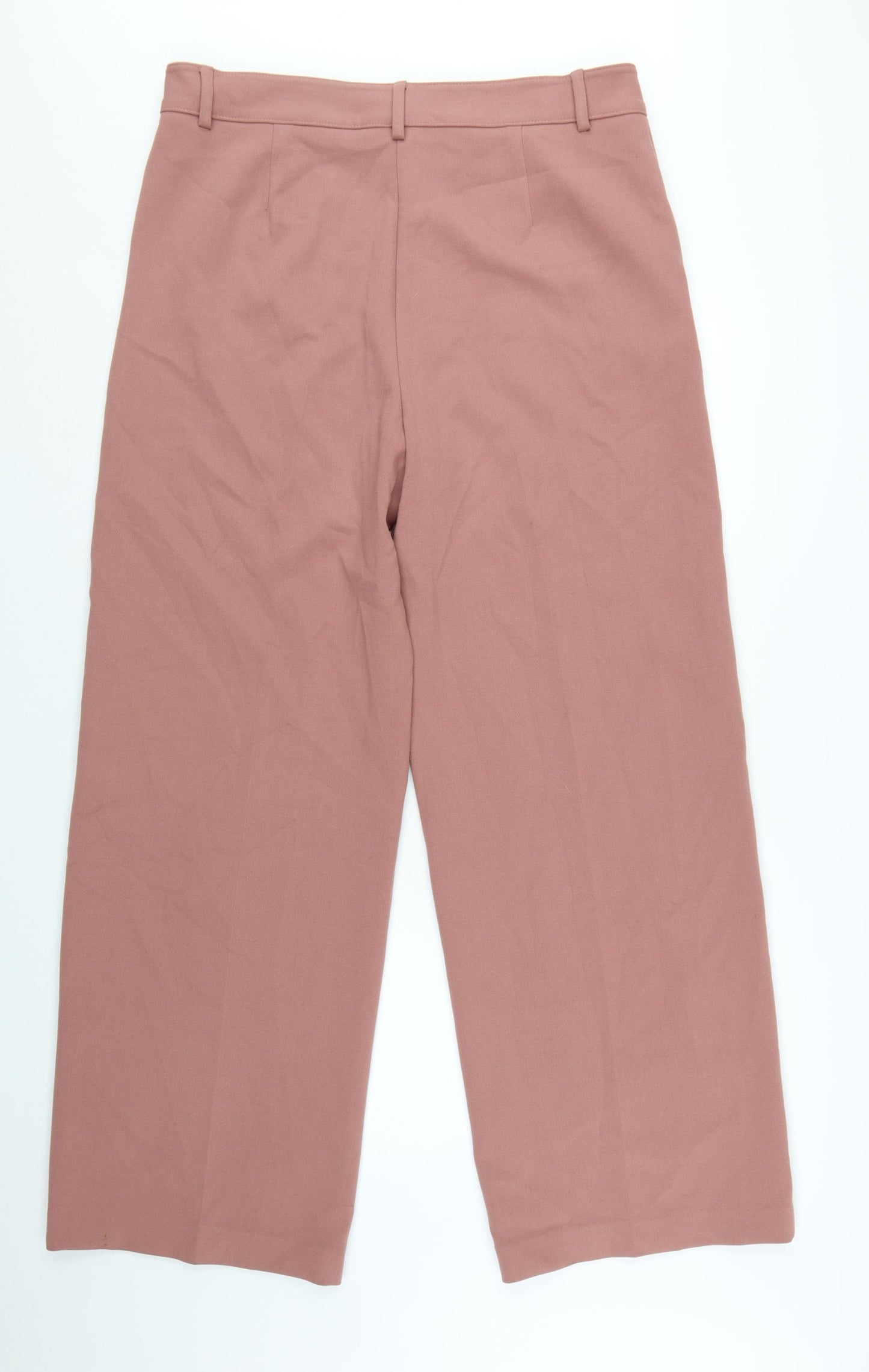Marks and Spencer Women Brown Size 16 Wide-Leg Trousers