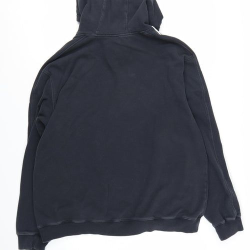 Adidas Men's Black 2XL Pullover Hoodie Fleece Sportswear