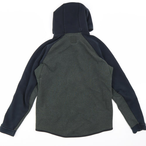 Nike Men's Green Full Zip Hoodie Size M Regular Fit