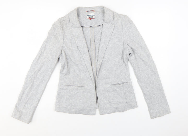 Hilfiger Denim Women's Grey Blazer Jacket Size S Tailored Casual