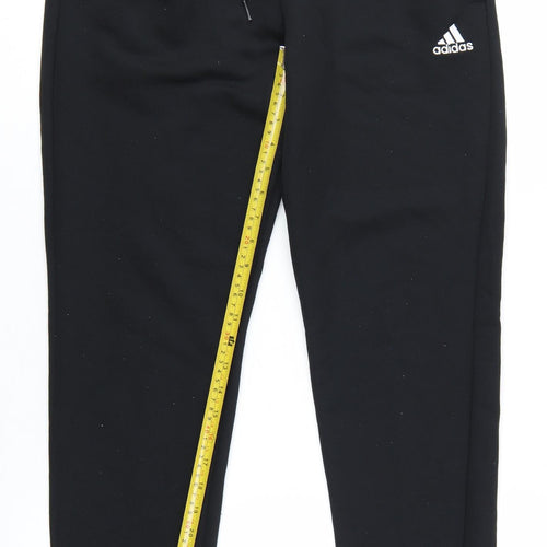 Adidas Women's Black Jogger Trousers Size 12-14