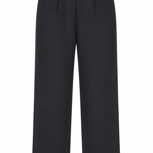 Marks and Spencer Women’s Black Size 8 Pleated Regular Fit Trousers