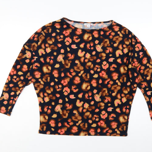 Sonder Studio Women’s Multicoloured Leopard Print Tunic Blouse UK10