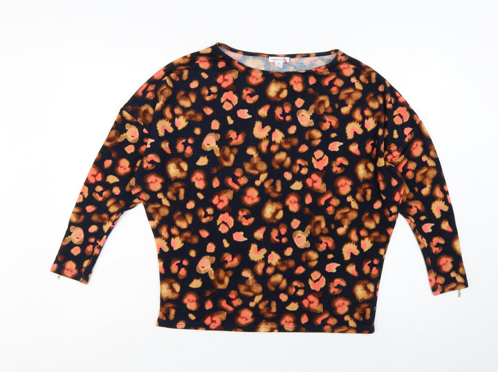 Sonder Studio Women’s Multicoloured Leopard Print Tunic Blouse UK10