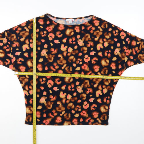 Sonder Studio Women’s Multicoloured Leopard Print Tunic Blouse UK10