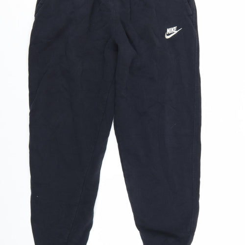 Nike Boys Black XL Jogger Sweatpants Elastic Waist Fleece Trousers