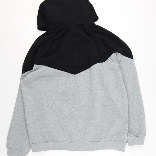 Everlast Men’s Grey Full Zip Hoodie 2XL Sports Fleece
