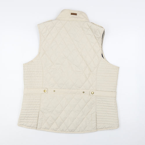 Regatta Women's Beige Quilted Waistcoat Size 18 Outdoor Padded Gilet