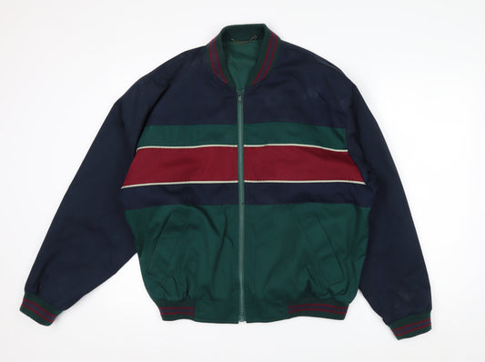 St. Michael Men's Multicoloured S Retro Bomber Jacket