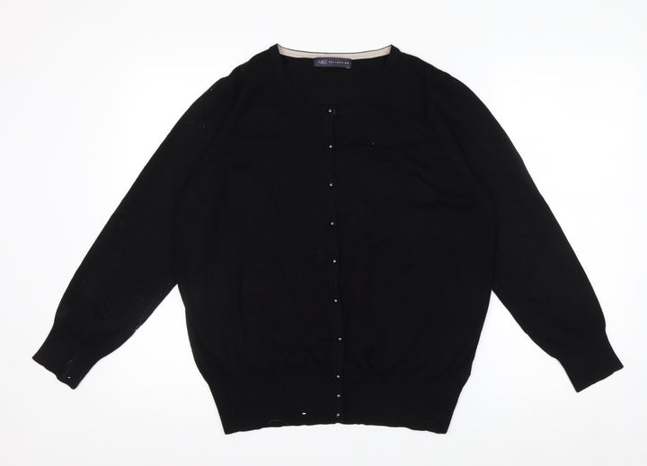 Marks and Spencer Women’s Black Long Sleeve Cardigan Size 20