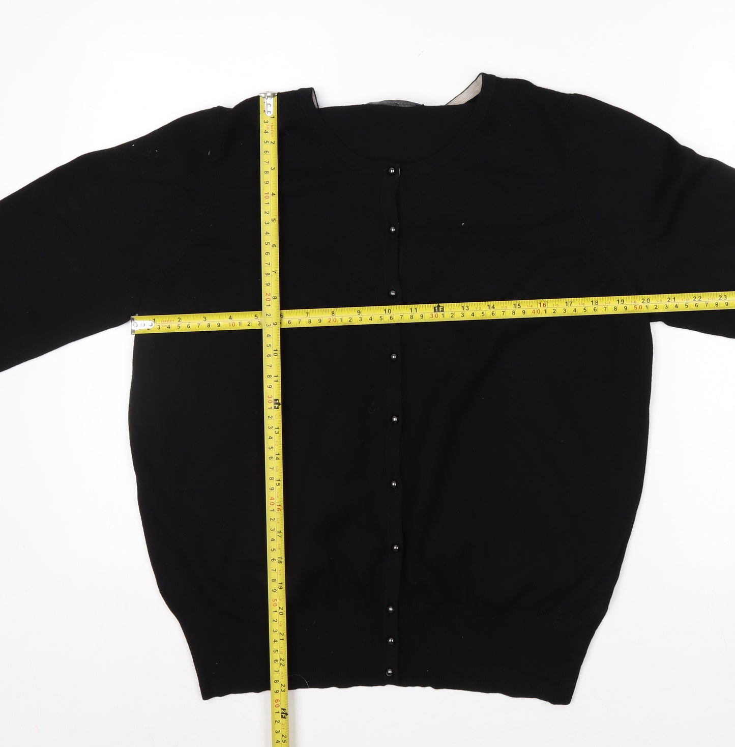 Marks and Spencer Women’s Black Long Sleeve Cardigan Size 20