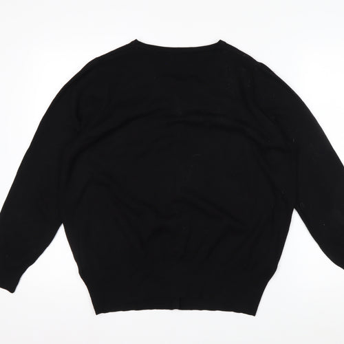 Marks and Spencer Women’s Black Long Sleeve Cardigan Size 20