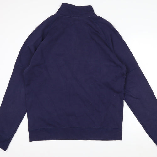 GANT Men's Blue 2XL Tech Prep 1/4 Zip Pullover Sweatshirt