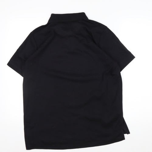 Donnay Men's Black Polo Shirt M Regular Fit Sports Top