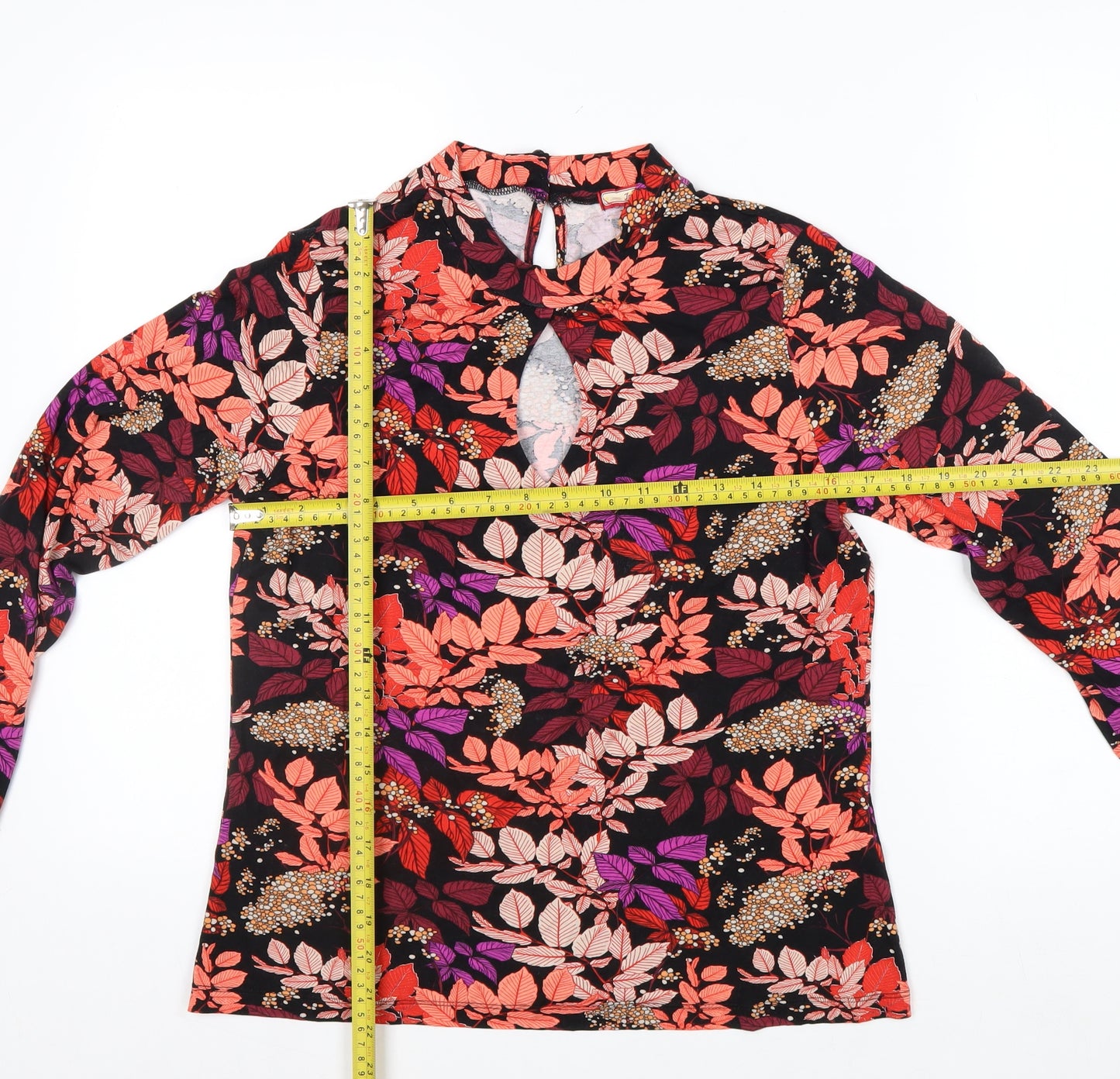 Joe Browns Womens Multicoloured Floral Long Sleeve Tunic Blouse UK 10