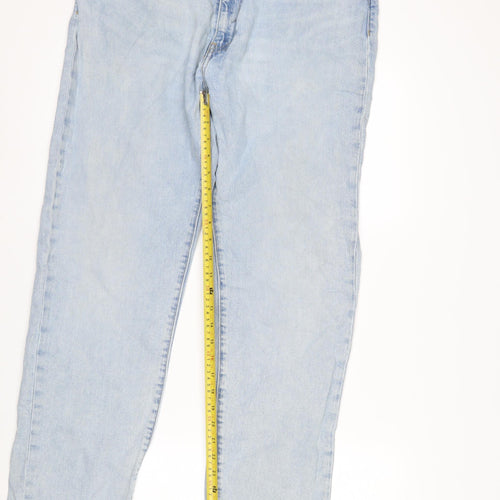 Levi's 502 Men's Light Blue Straight Denim Jeans W38 L34