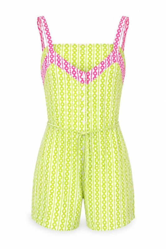 Front view of Soma Jaipur Women’s Multicoloured Cotton Camisole Tank Top M