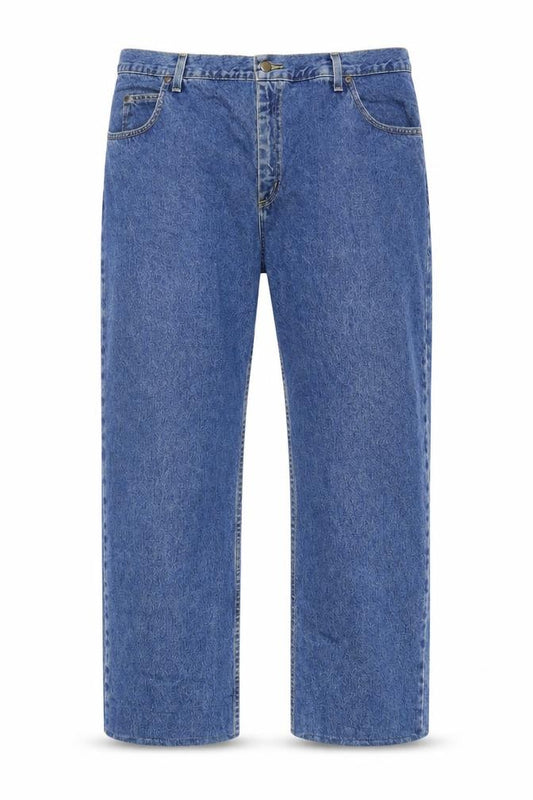 Lee Men's Blue Denim Straight Jeans 44x34 Big & Tall Retro Cotton
