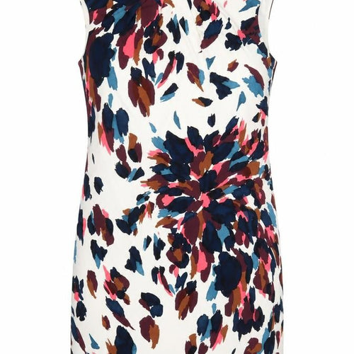 Wallis Petite Multicoloured Sheath Dress Women's Size 12