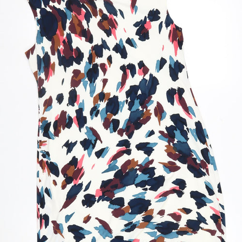 Wallis Petite Multicoloured Sheath Dress Women's Size 12
